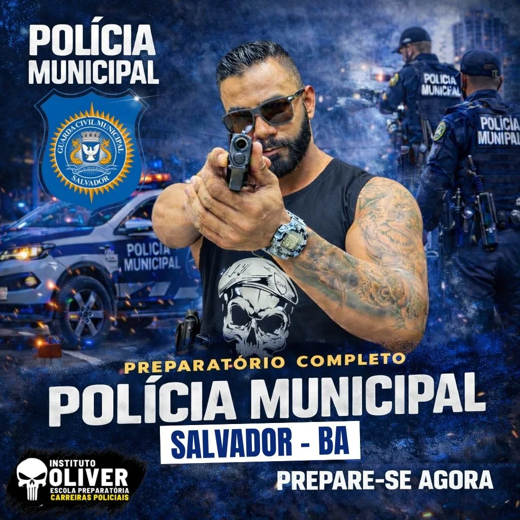 Capa do curso GCM Salvador - BA