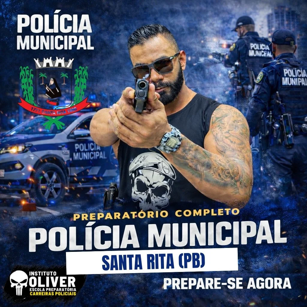 Capa do curso GCM Santa Rita - PB