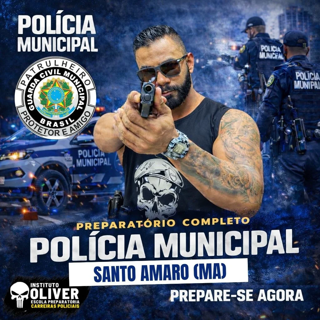 Capa do curso GCM Santo Amaro - MA