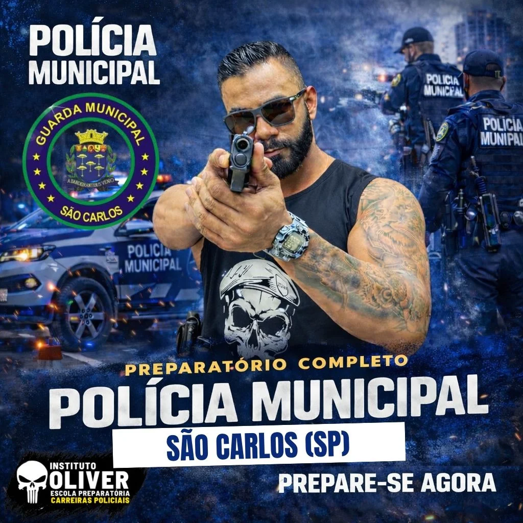Capa do curso GCM São Carlos - SP