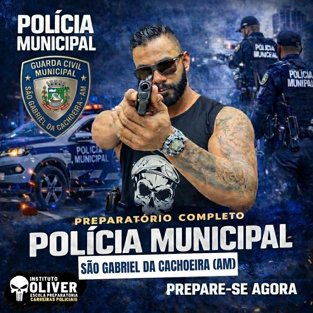 Capa do curso GCM São Gabriel da Cachoeira - AM