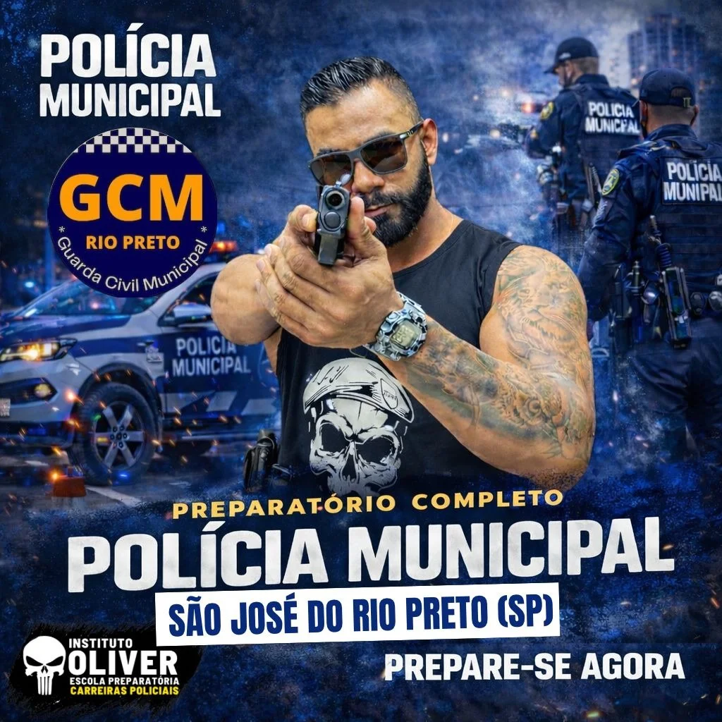Capa do curso GCM São José do Rio Preto - SP