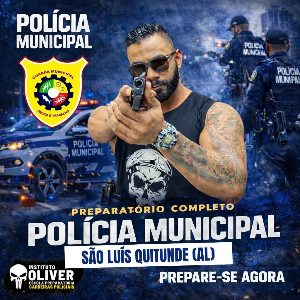 Capa do curso GCM São Luís do Quitunde - AL