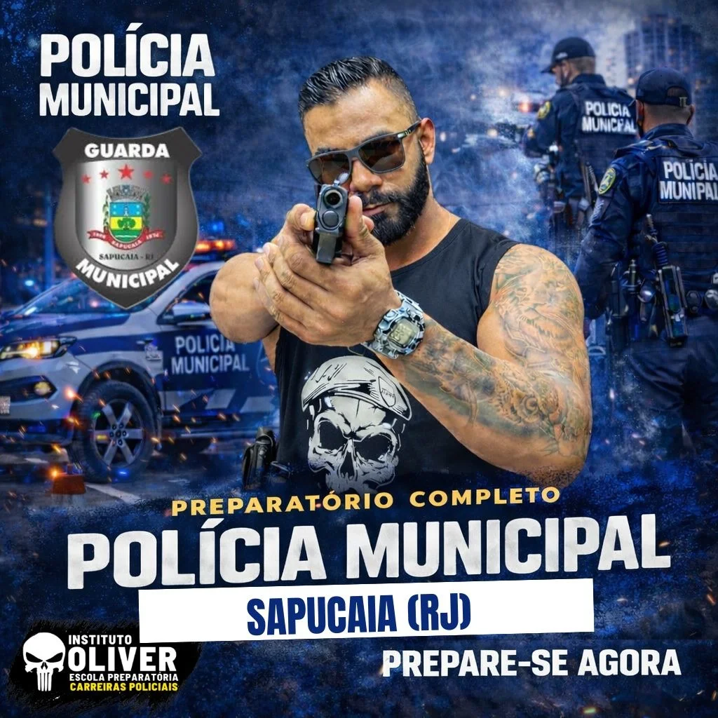 Capa do curso GCM Sapucaia - RJ