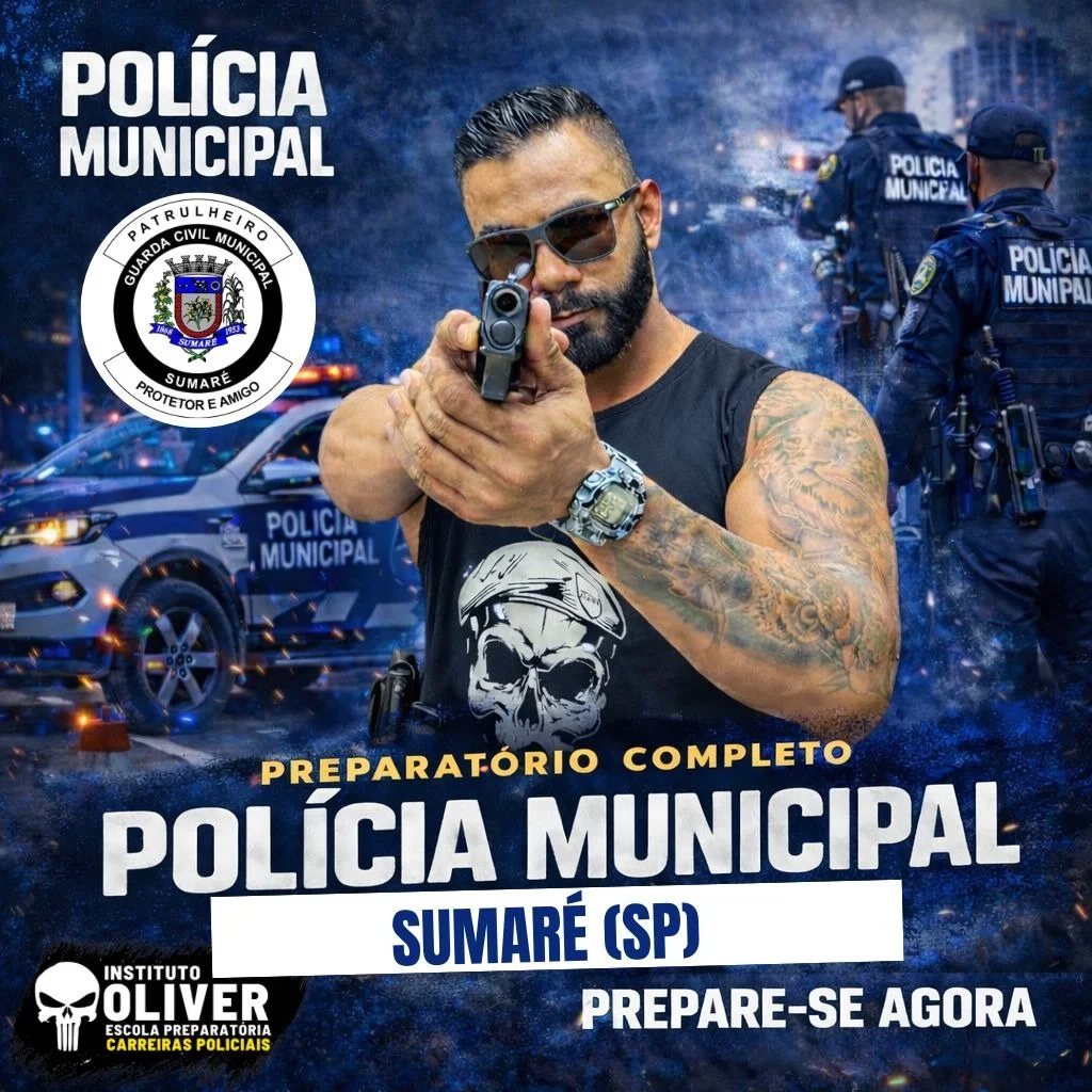 Capa do curso GCM Sumaré - SP