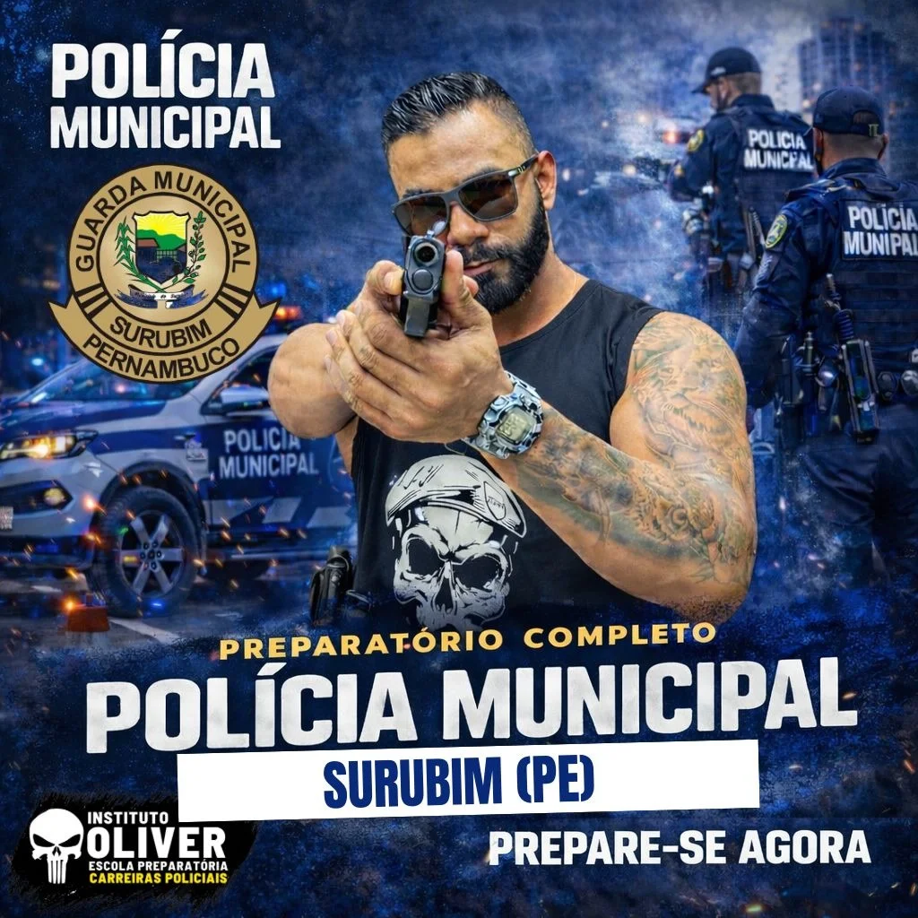 Capa do curso GCM Surubim - PE