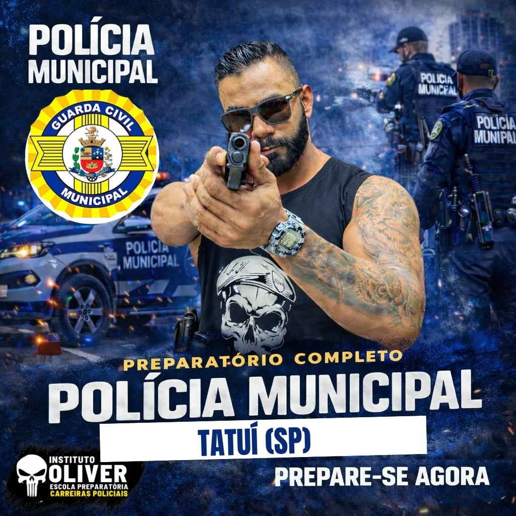 Capa do curso GCM Tatuí - SP