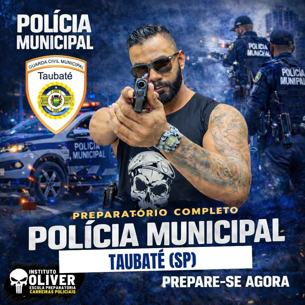 Capa do curso GCM Taubaté - SP