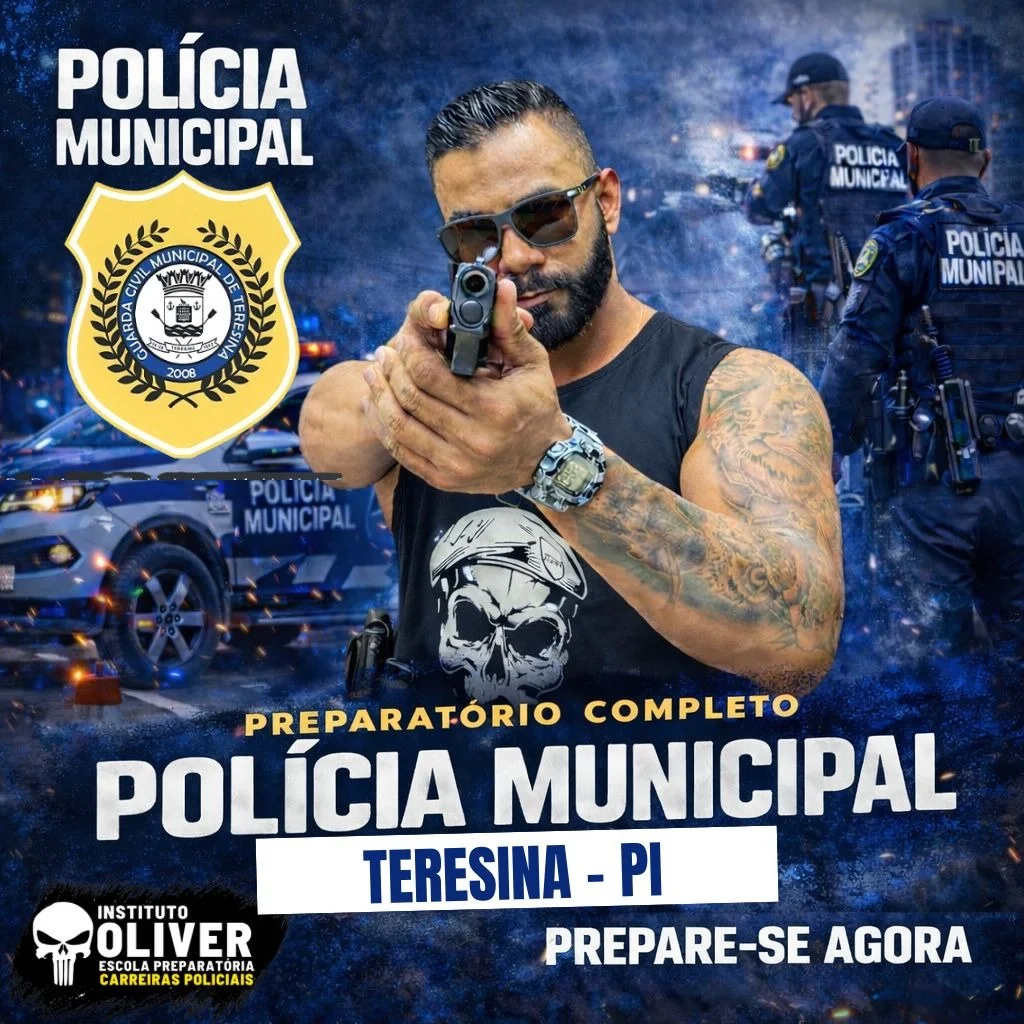 Capa do curso GCM Teresina - PI
