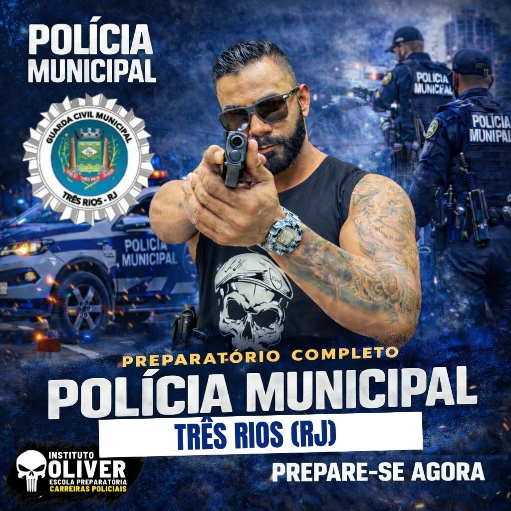 Capa do curso GCM Três Rios - RJ