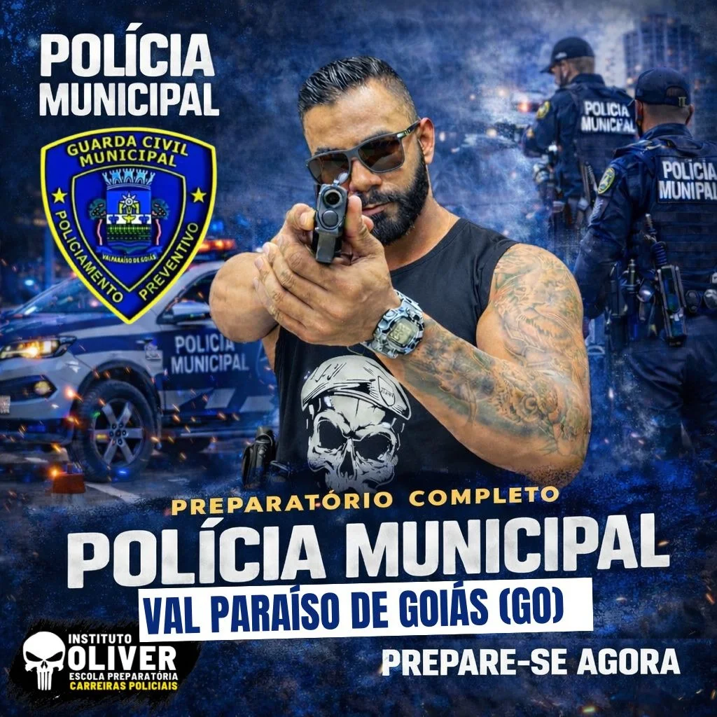 Capa do curso GCM Valparaíso de Goiás - GO