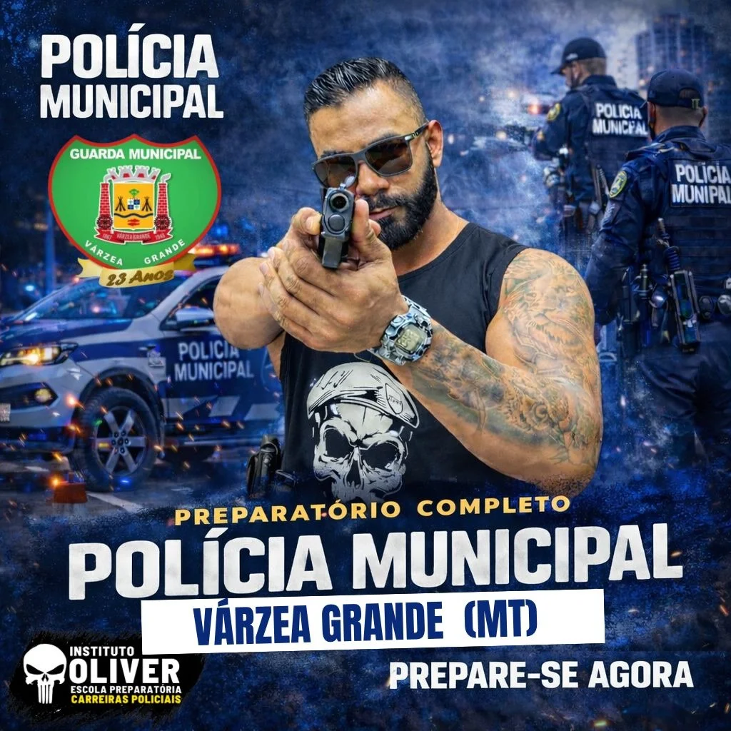 Capa do curso GCM Várzea Grande - MT